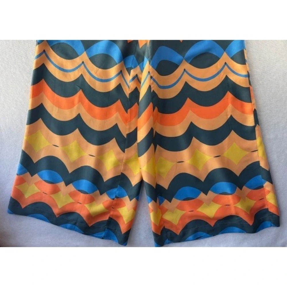 Talulah Women's Wide-leg Palazzo‎ Pants MED Boho Chic Funky Unique - Picture 3 of 12